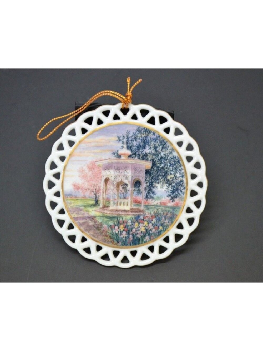 Artist Design Ornament Sterling Everett GA Blooming Millennium Cherry Blossom